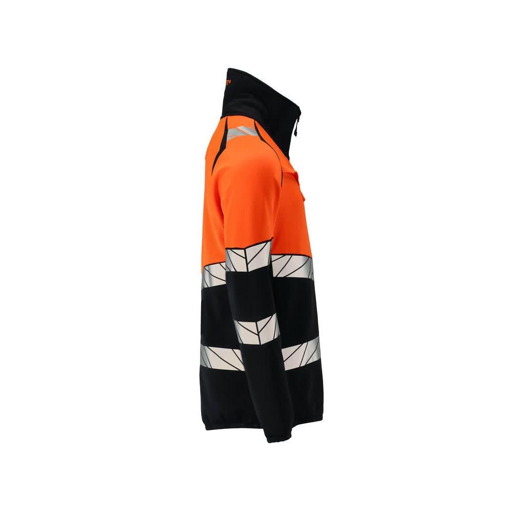 Fleecepullover mit Reißverschluss Microfleecejacke