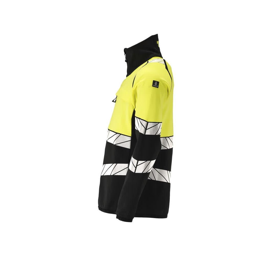 Fleecepullover mit Reißverschluss Microfleecejacke