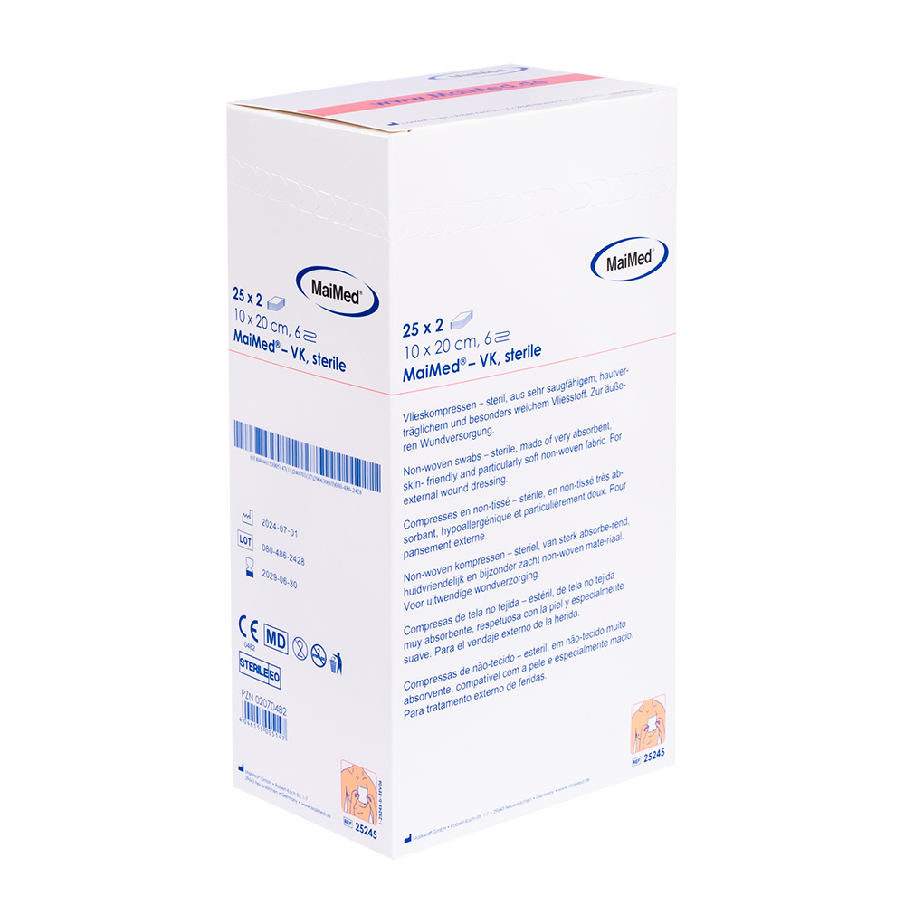 MaiMed-VK fleece compresses sterile