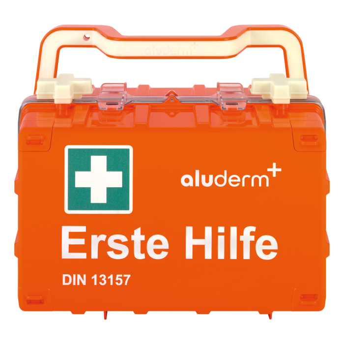 Erste-Hilfe-Koffer orange DYNAMIC-GLOW S Standard DIN 13157  | Koffer (1 Stück)