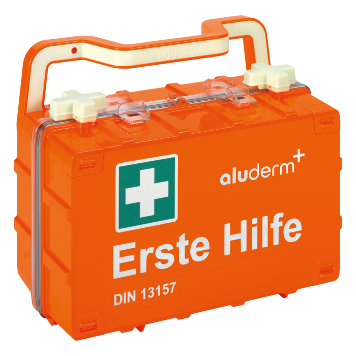 Erste-Hilfe-Koffer orange DYNAMIC-GLOW S Standard DIN 13157  | Koffer (1 Stück)