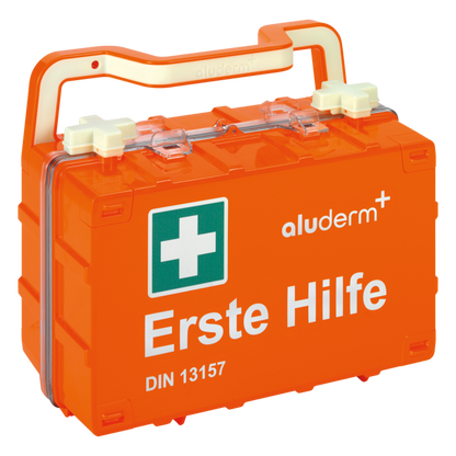 Erste-Hilfe-Koffer orange DYNAMIC-GLOW S Standard DIN 13157  | Koffer (1 Stück)