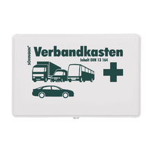 KFZ-Verbandkasten KU weiss mit füllung Standard DIN 13164