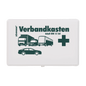 KFZ-Verbandkasten KU weiss mit füllung Standard DIN 13164