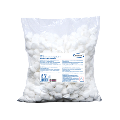 MaiMed-MT-unsterile gauze swabs, 500 pieces/foil bag