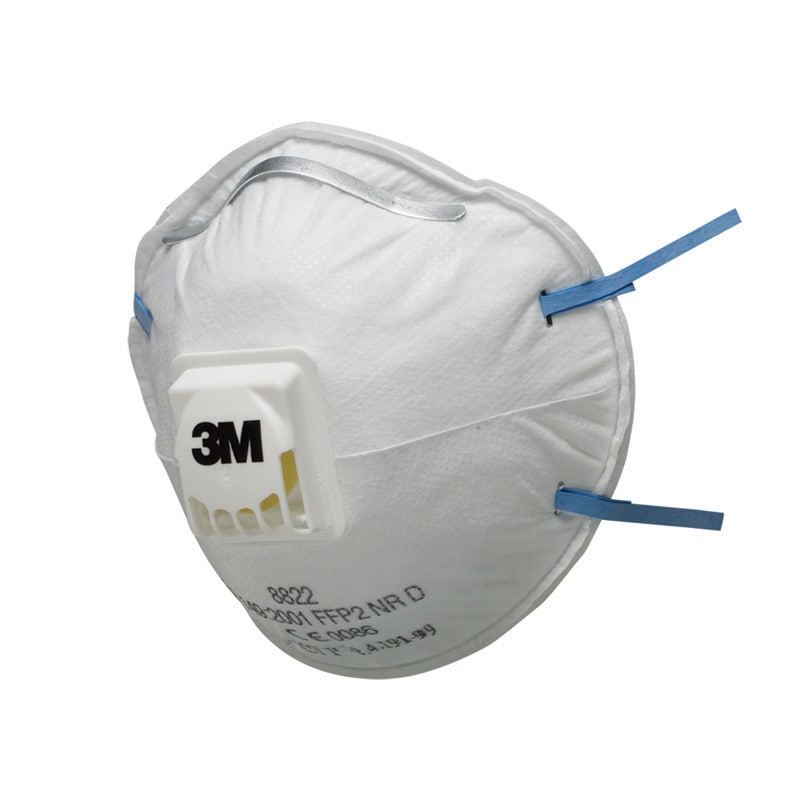 3M™ Partikelmaske, FFP2, mit Ventil, 8822 | Packung (10 Stück)