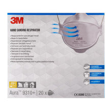 3M™ Aura™ Comfort Particulate Mask 9310+, FFP1, without valve, pack of 20 | Pack (20 pieces)