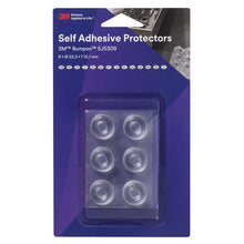 3M™ Bumpon™ SJ5309BL Elastikpuffer Mini-Pack, Transparent, 6 Stück, 22,3 x 10,1 mm, Klebstoff Acrylat A-20 | Packung (6 Stück)