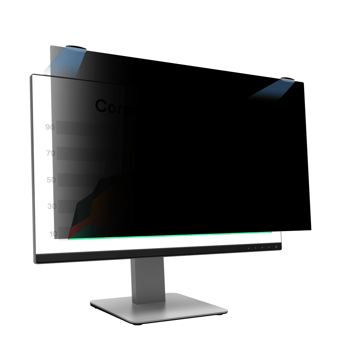 3M™ Blickschutzfilter für 24in Vollbild-Monitor mit COMPLY™ Magnetbefestigungssystem, 16:10, PF240W1EM | Packung (1 Stück)
