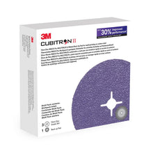 3M™ Cubitron™ II Fiberscheibe 982CX Pro KIT, 36+, 115 mm, 3 Scheiben + Stützteller | Packung (1 Set)