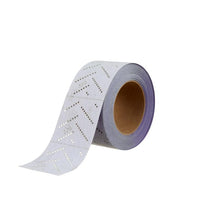 3M™ Cubitron™ II Hookit™ sanding strips 737U on roll, 70 mm x 12 m, multihole, 320+, 51436 | Pack (1 roll)