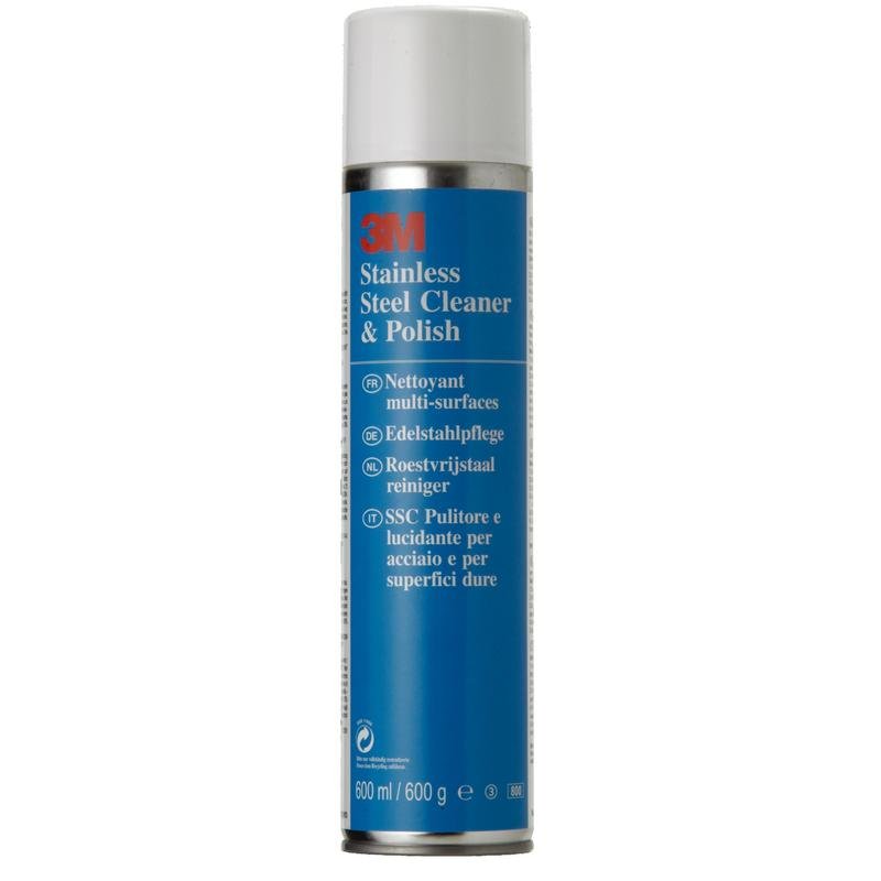 3M™ Edelstahlpflege, 600 ml, 12 Dosen / Karton | Kanister (600 ml)
