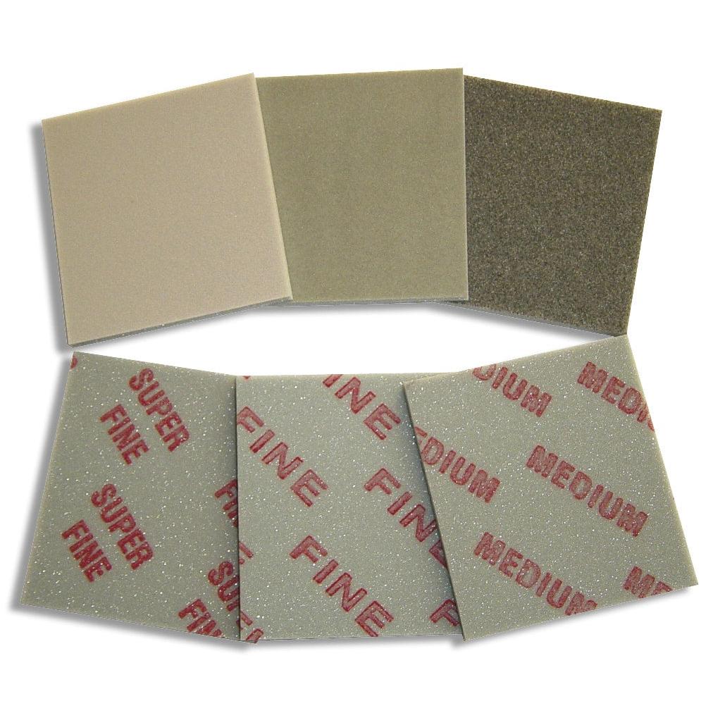 3M™ Sanding Sponge Hand Fit, 90 mm x 100 mm x 5 mm, medium | Pack (50 pieces)