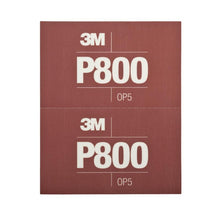 3M™ Hookit™ Flexible Sanding Strips 270J, Brown, 140mm x 171mm, P800, 34340 | Carton (1 pack)