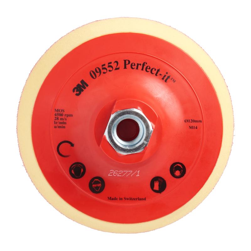 3M™ Perfect-It™ Stützteller, 125 mm, M14, 09552 | Packung (1 Stück)