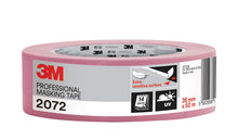 3M™ Painter's Masking Tape 2072 for Extra Delicate Surfaces, Pink, 36mm x 50m, 1 Roll/Pack | Pack (1 roll)