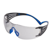 3M™ SecureFit™ 400 Schutzbrille, blau/graue Bügel, Scotchgard™ Anti-Fog-/Antikratz-Beschichtung (K&N), graue Scheibe für innen/außen, SF407SGAF-BLU-EU | Packung (1 Stück)
