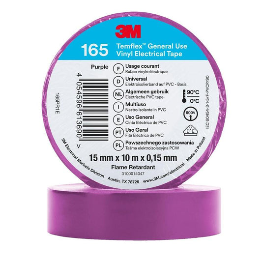 3M™ Temflex™ Vinyl-Isolierband 165, Violett