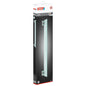 tesa Ekkro Bathroom Shelf, Chrome-Plated, Satin-Finish Glass, Adhesive Mount