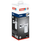tesa Hukk Soap Dispenser, Wall-Mounted, Chrome-Plated, Adhesive Mount