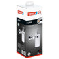 tesa Loxx Wall-Mounted Soap Dispenser, Chrome-Plated, Includes Adhesive Solution