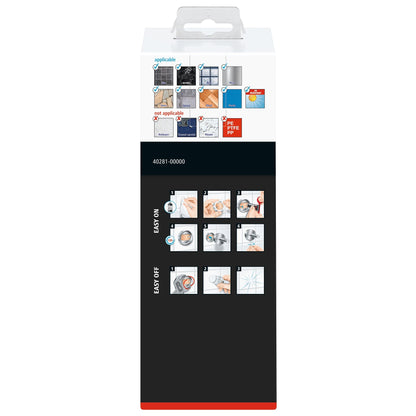 tesa Loxx Wall-Mounted Soap Dispenser, Chrome-Plated, Includes Adhesive Solution