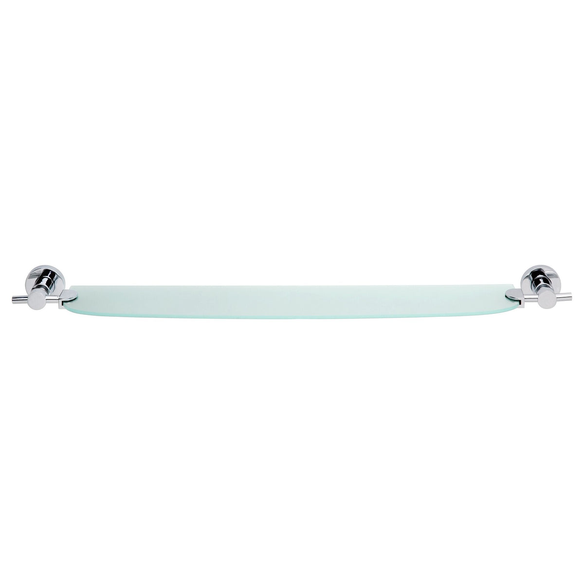 tesa Loxx Bathroom Glass Shelf, satin-finished glass, includes adhesive solution