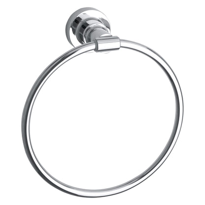 tesa Luup Towel Ring, Chrome-Plated, Includes Adhesive Solution