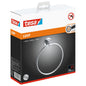 tesa Luup Towel Ring, Chrome-Plated, Includes Adhesive Solution