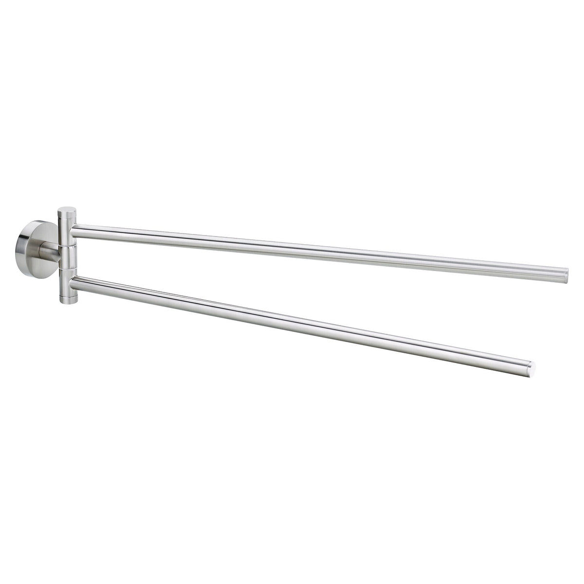 tesa MOON Bathroom Towel Rack, 2-arm, with adhesive solution included