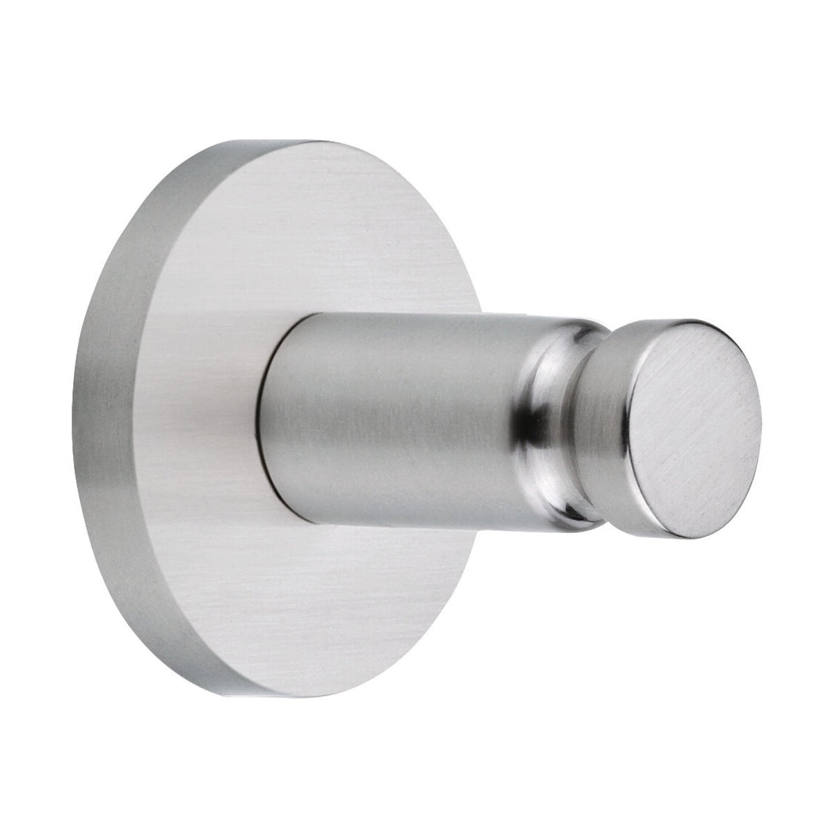 tesa MOON Adhesive Hooks, Stainless Steel Look, Guaranteed Rust-Free