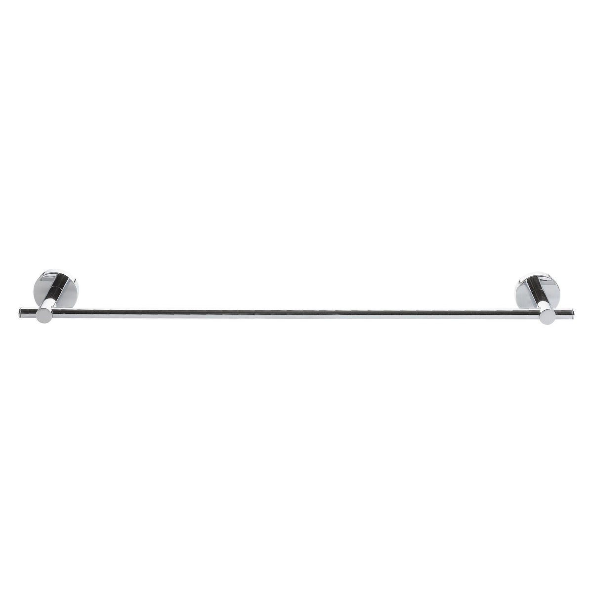 tesa SMOOZ Single-Arm Bath Towel Rack, Chrome-Plated, Self-Adhesive