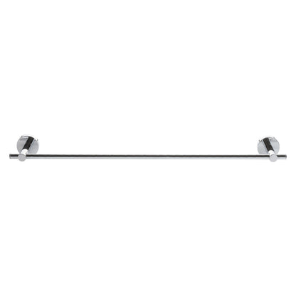 tesa SMOOZ Single-Arm Bath Towel Rack, Chrome-Plated, Self-Adhesive