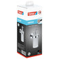 tesa SMOOZ Soap Dispenser Set, Chrome-Plated, Includes Adhesive Solution