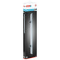 tesa SMOOZ Glass Shelf, Chrome-Plated, Satin-Finish Glass, Adhesive Solution