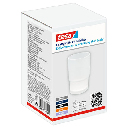 tesa Replacement Glass for Toothbrush Cup Holders: Ekkro, Hukk, Loxx, Luup, Moon, Smooz