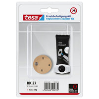 tesa Replacement Adapter Set BK 27, Black