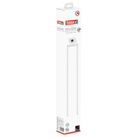 tesa DELUXXE Towel Rack, 2 Arms, with Adhesive Solution Included