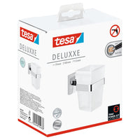 tesa DELUXXE Toothbrush Holder, Elegant Design, Includes Adhesive Solution