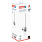 tesa ELEGAANT Toilet Accessory Set, Metal, Chrome-Plated, Includes Adhesive Solution