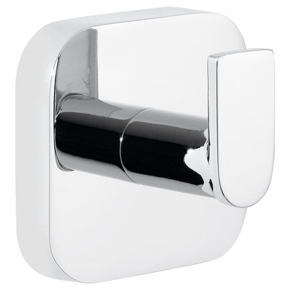 tesa ELEGAANT Towel Hook, Metal, Chrome-Plated, Includes Adhesive Solution