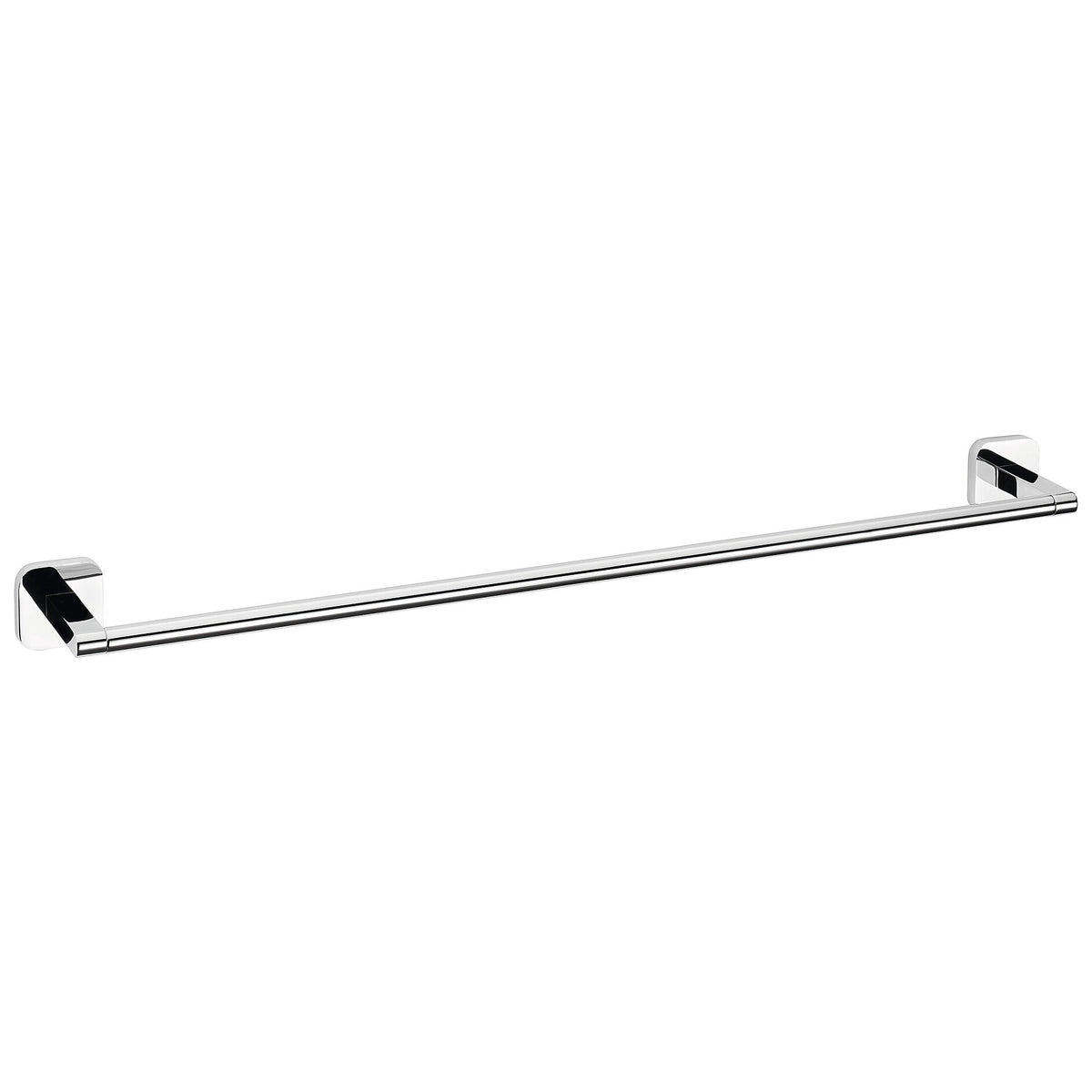 tesa ELEGAANT Towel Rack, Chrome-Plated, Metal, Includes Adhesive Solution