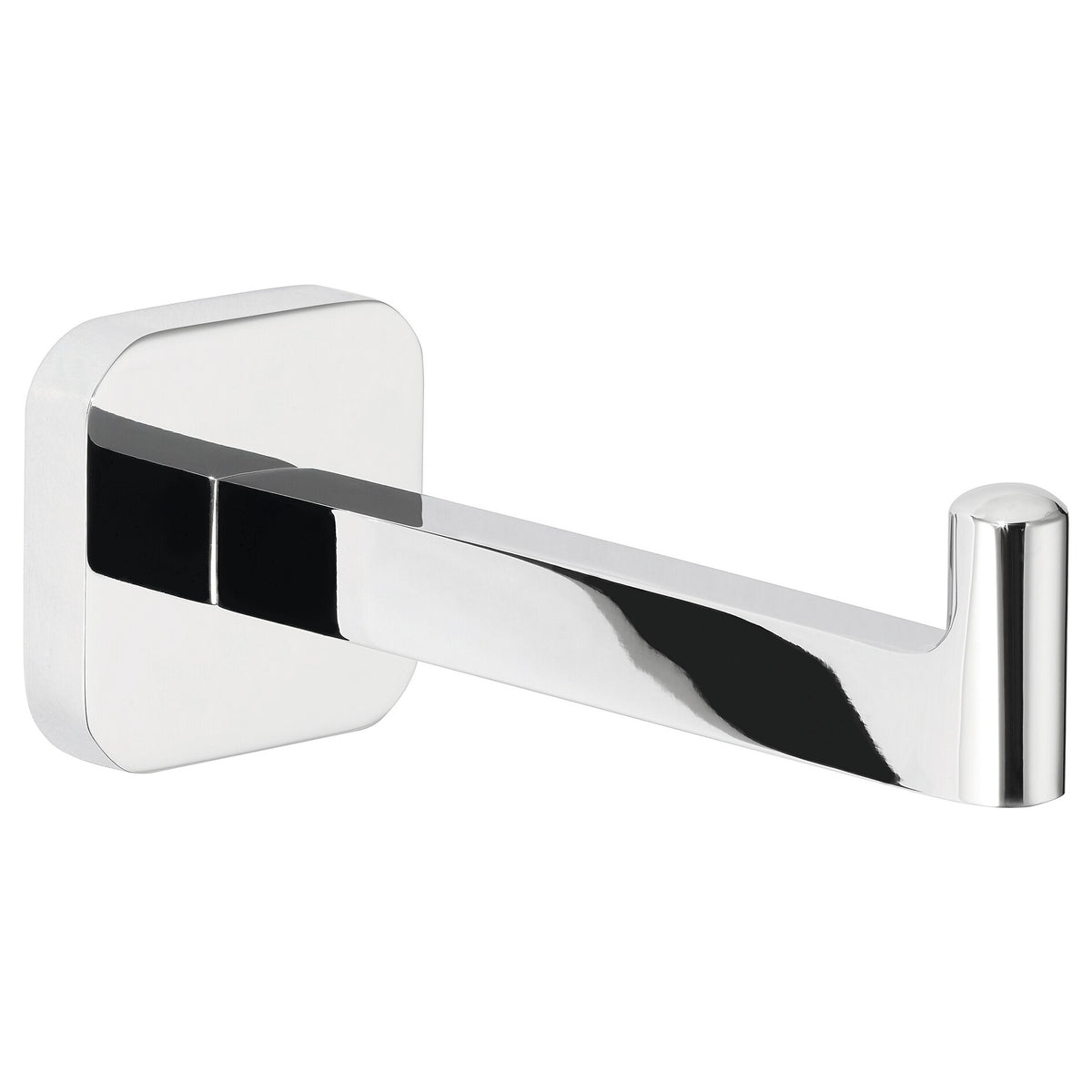 tesa Elegaant Replacement Roll Holder, Metal, Chrome-Plated, Includes Adhesive Solution