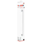 tesa Esteetic Towel Rack, Stainless Steel Look, Includes Adhesive Solution, 63 cm