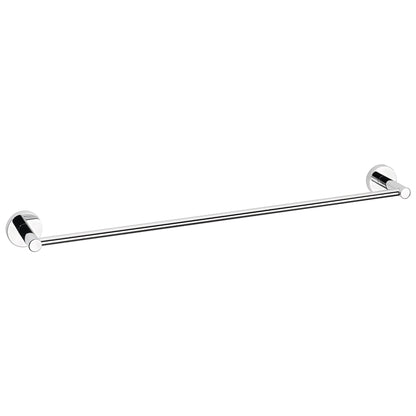 tesa Exxcellent Wide Towel Rack, Metal, Chrome-Plated, Includes Adhesive Solution