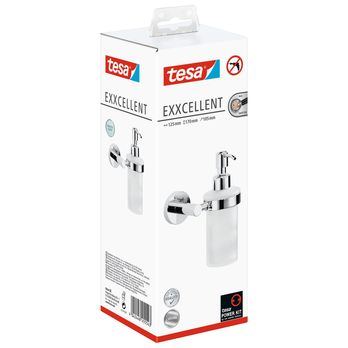 tesa Exxcellent Soap Dispenser, with adhesive solution