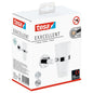 tesa Exxcellent Toothbrush Holder, Stylish Design, Includes Adhesive Solution