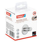 tesa Nooblesse Towel Hook, Stainless Steel Finish, Includes Adhesive Solution