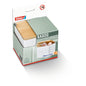 tesa BABOO Small Storage Box, with Bamboo Lid, Additional Storage Space for the Bathroom, White