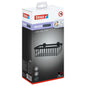 tesa MOON BLACK Shower Basket, Matte Black, for the Shower and Bathtub